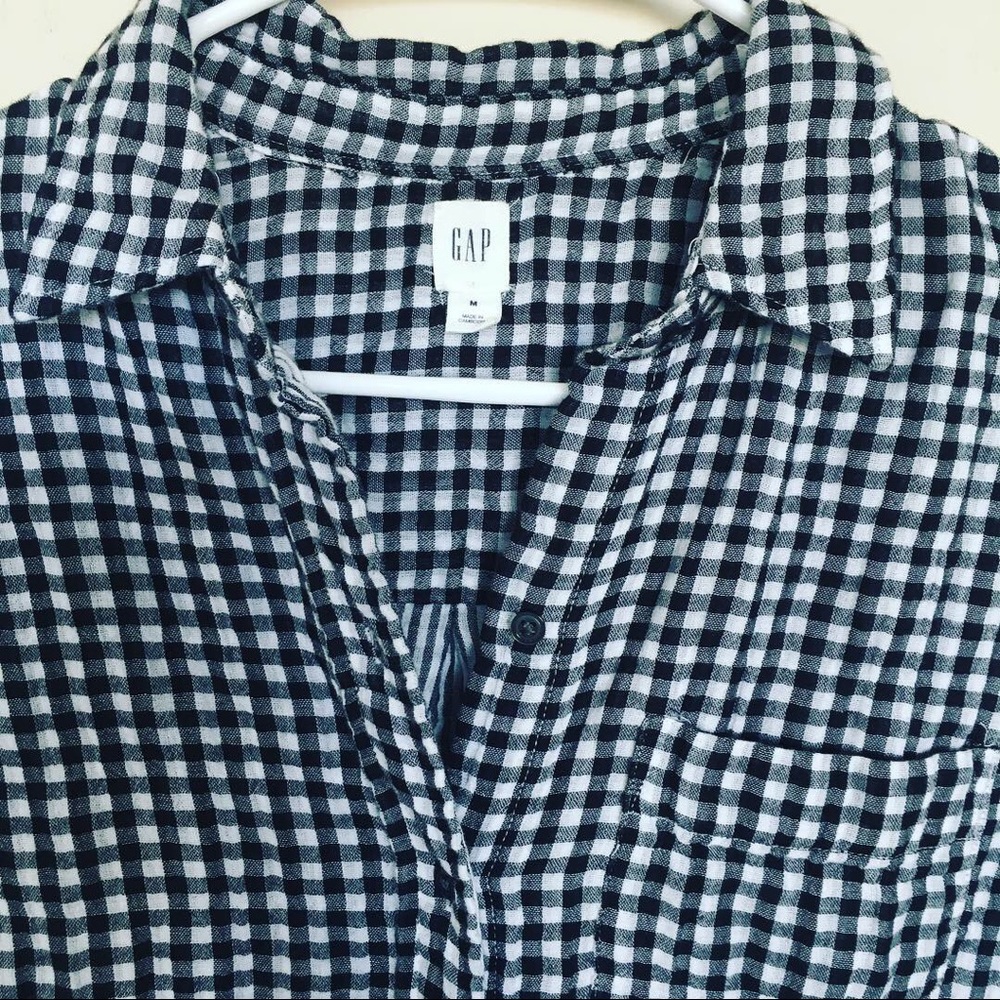 Checked blouse - Picture 3 of 5